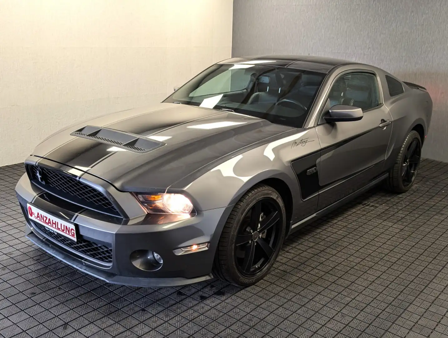 Ford Mustang 5.0L V8 GT Schalter+Leder+Klima+BT+Temp Gris - 1