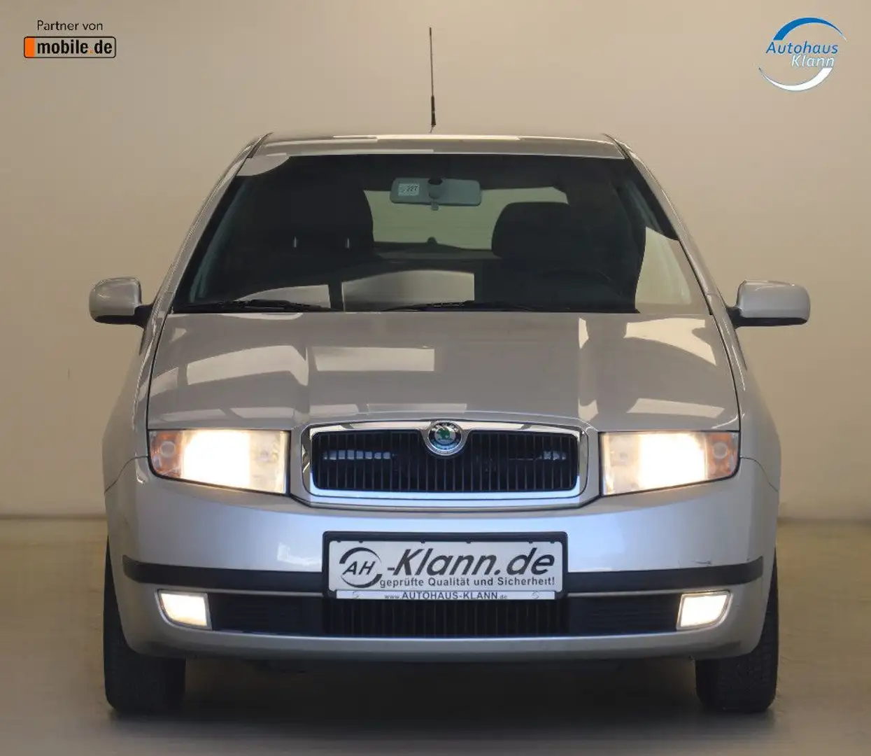 Skoda Fabia 1.4 16V 75PS Combi Elegance Klima SHZ Argent - 2
