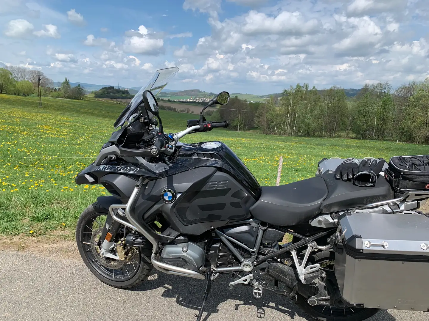 BMW R 1200 GS Adventure Triple Black (alle Pakete plus Koffer ) Czarny - 1