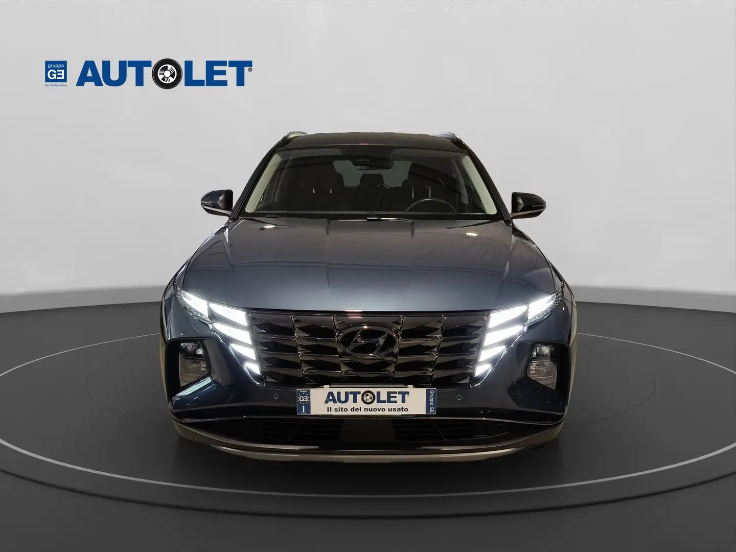Hyundai TUCSON Tucson III 2021 1.6 hev Exellence 2wd auto Verde - 2