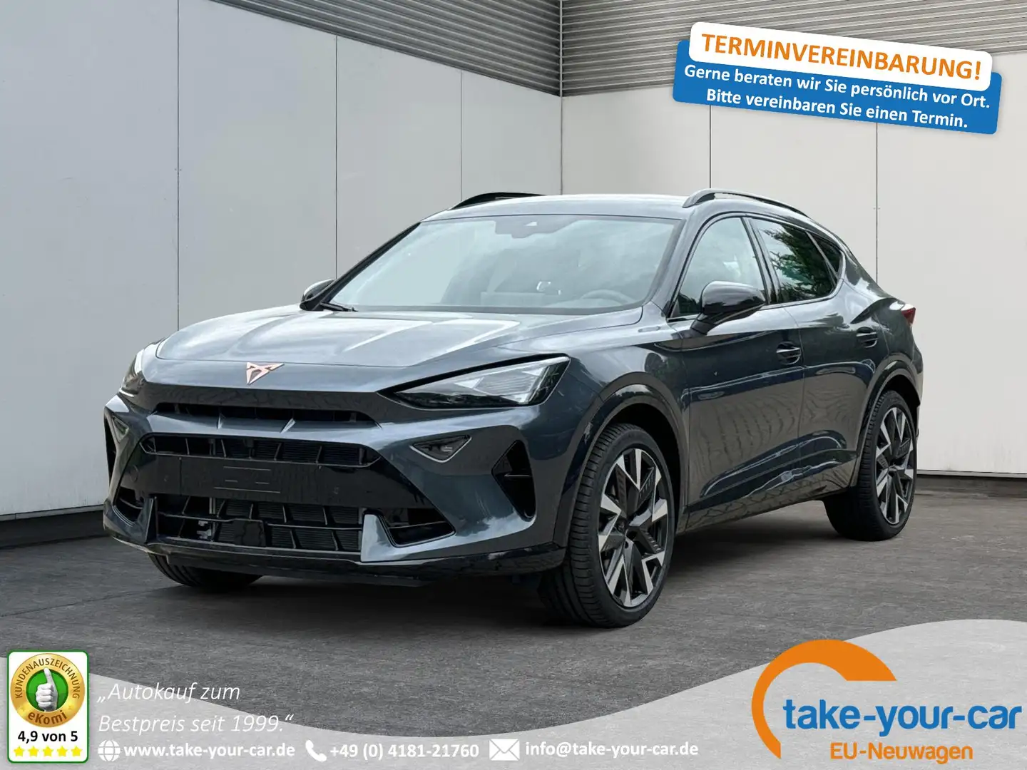 CUPRA Formentor VZ 4Drive KAMERA+EL.HECK.+VOLL-LED+ACC 2.0 TSI ... Grau - 1