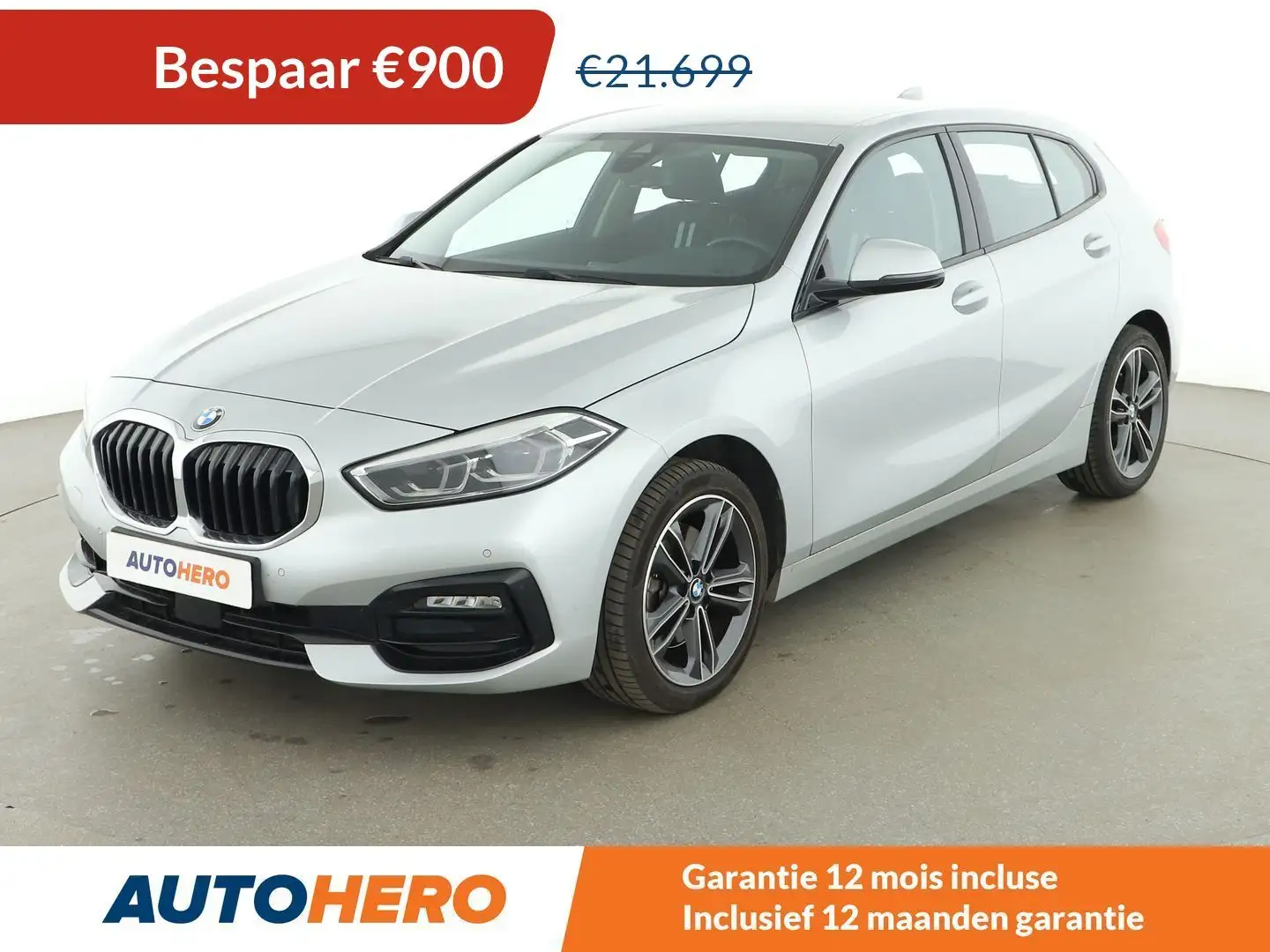 BMW 118 118i Sport Line Zilver - 1