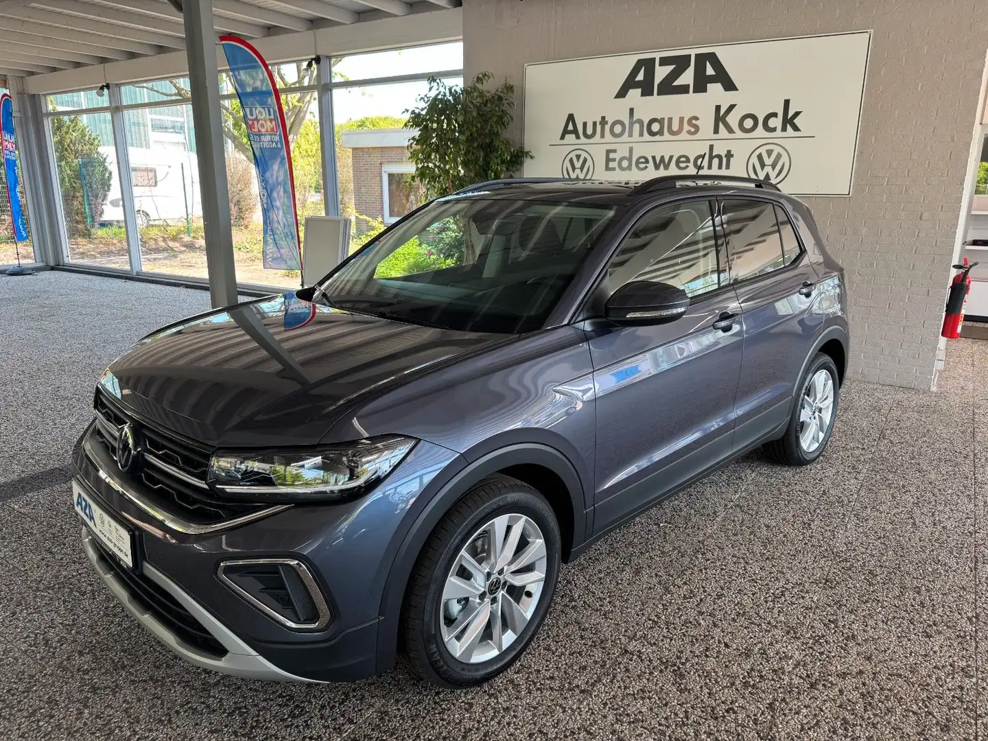 Volkswagen T-Cross 1.0 TSI DSG Life*IQ-Light*Kamera*APP* Gris - 1