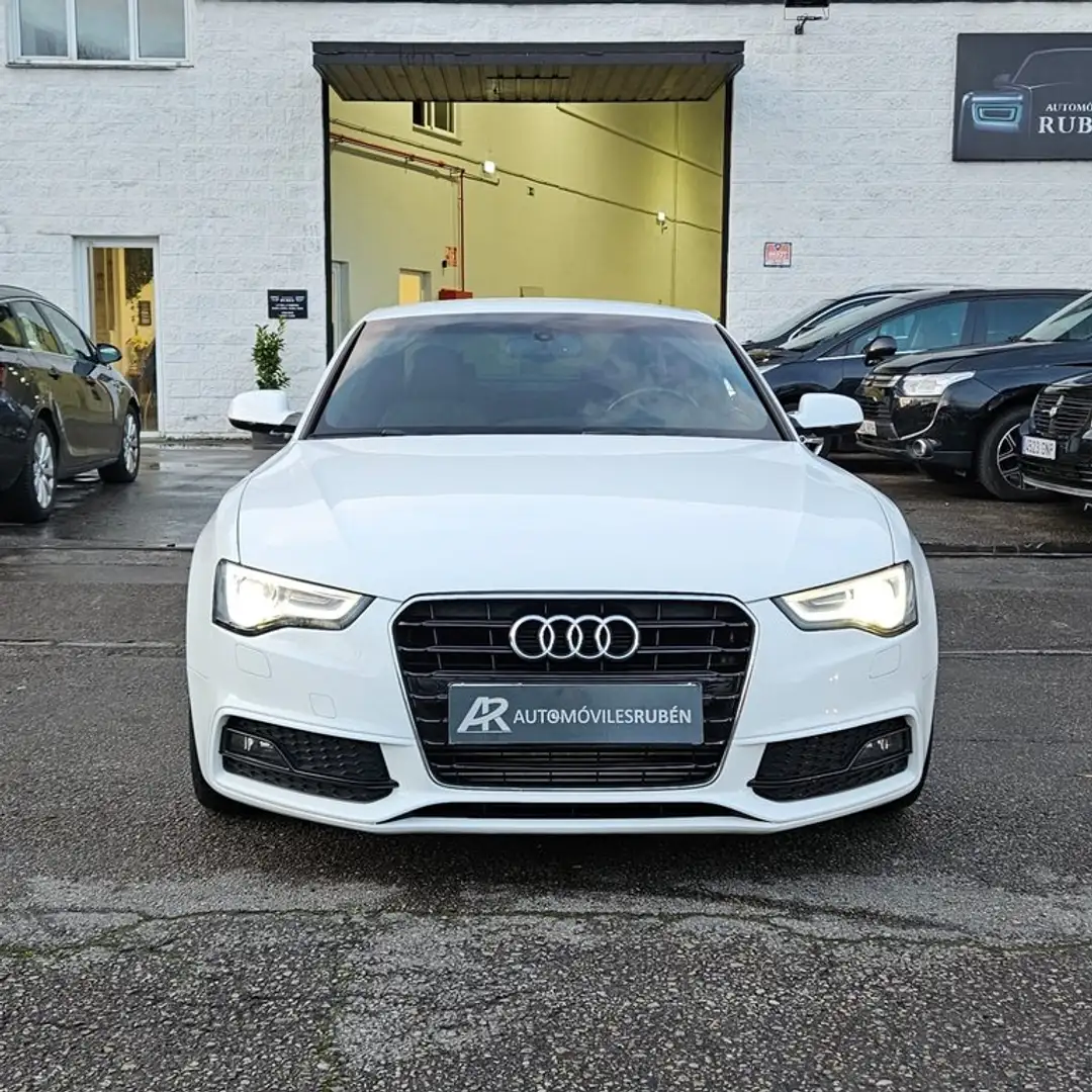 Audi A5 Coupé 2.0TDI Weiß - 2