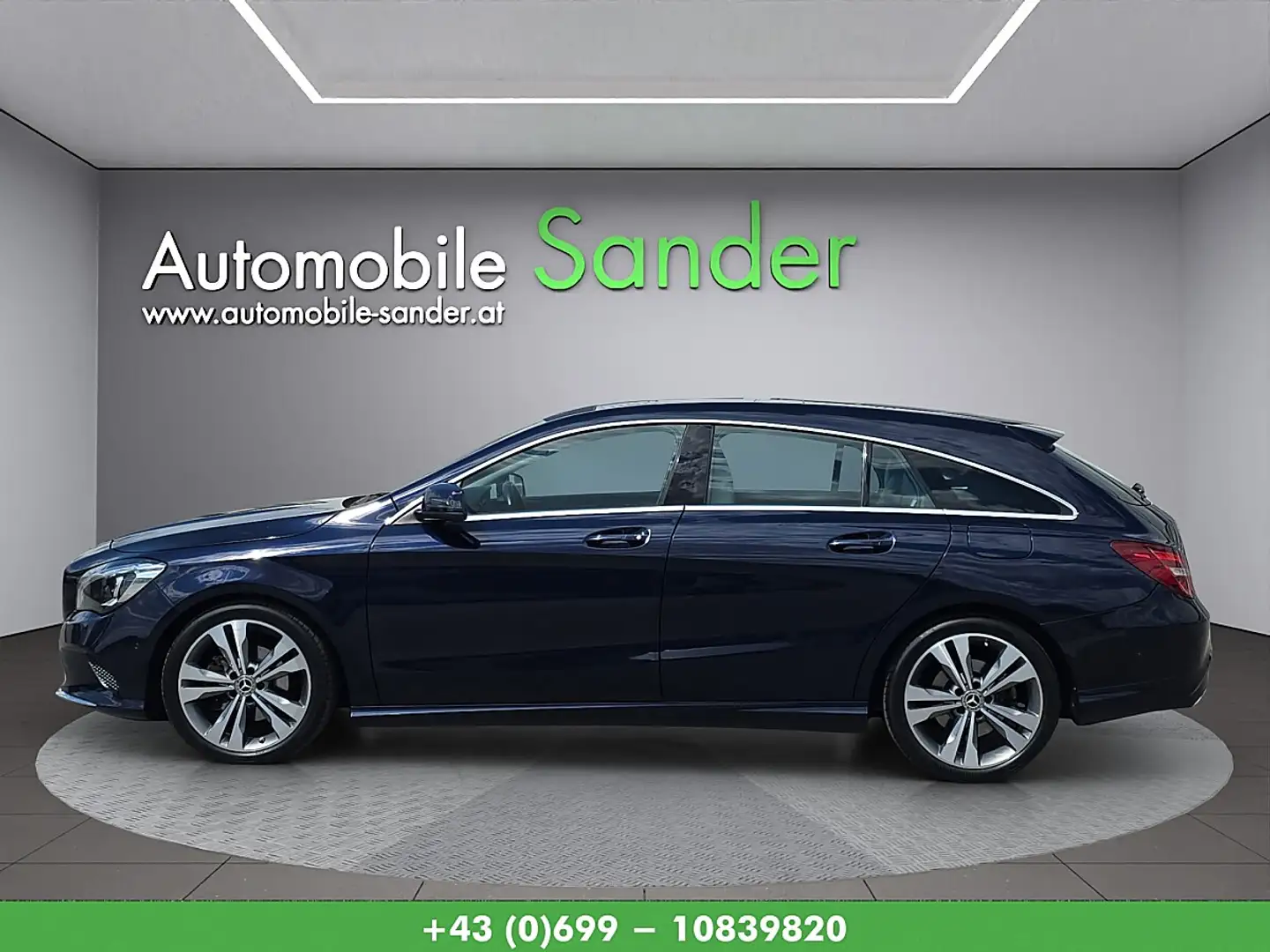 Mercedes-Benz CLA 200 d SB URBAN LINE *Panoramadach / Harman Kardon* Blau - 2