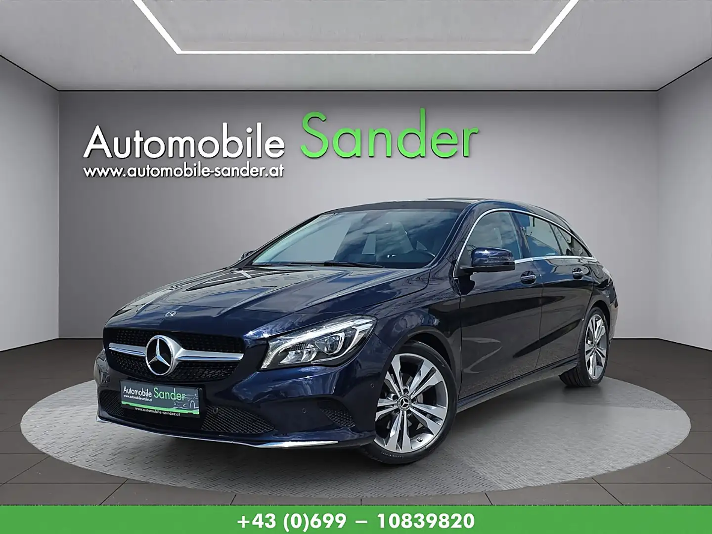 Mercedes-Benz CLA 200 d SB URBAN LINE *Panoramadach / Harman Kardon* Blau - 1
