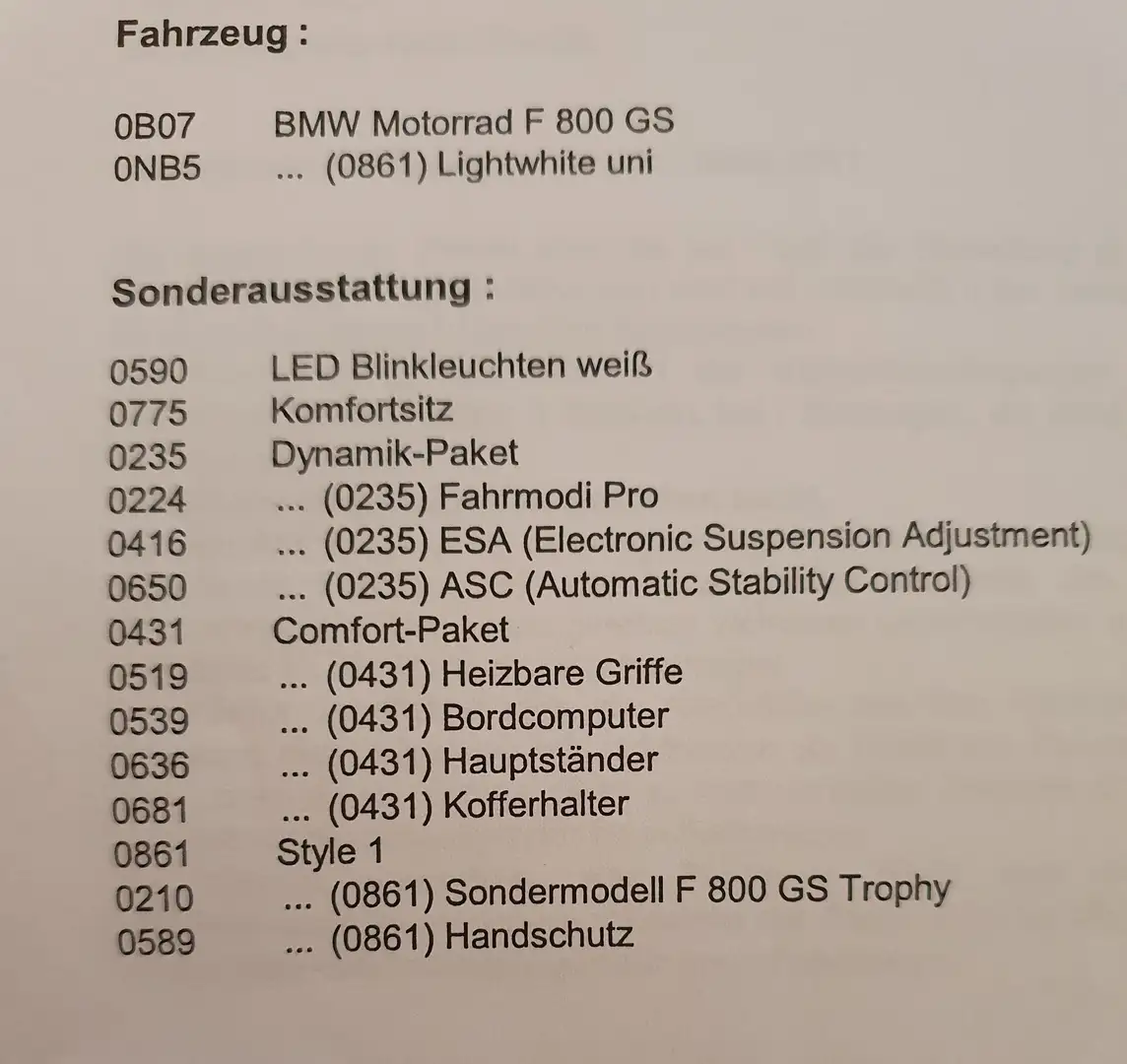 BMW F 800 GS Trophy Blanc - 2