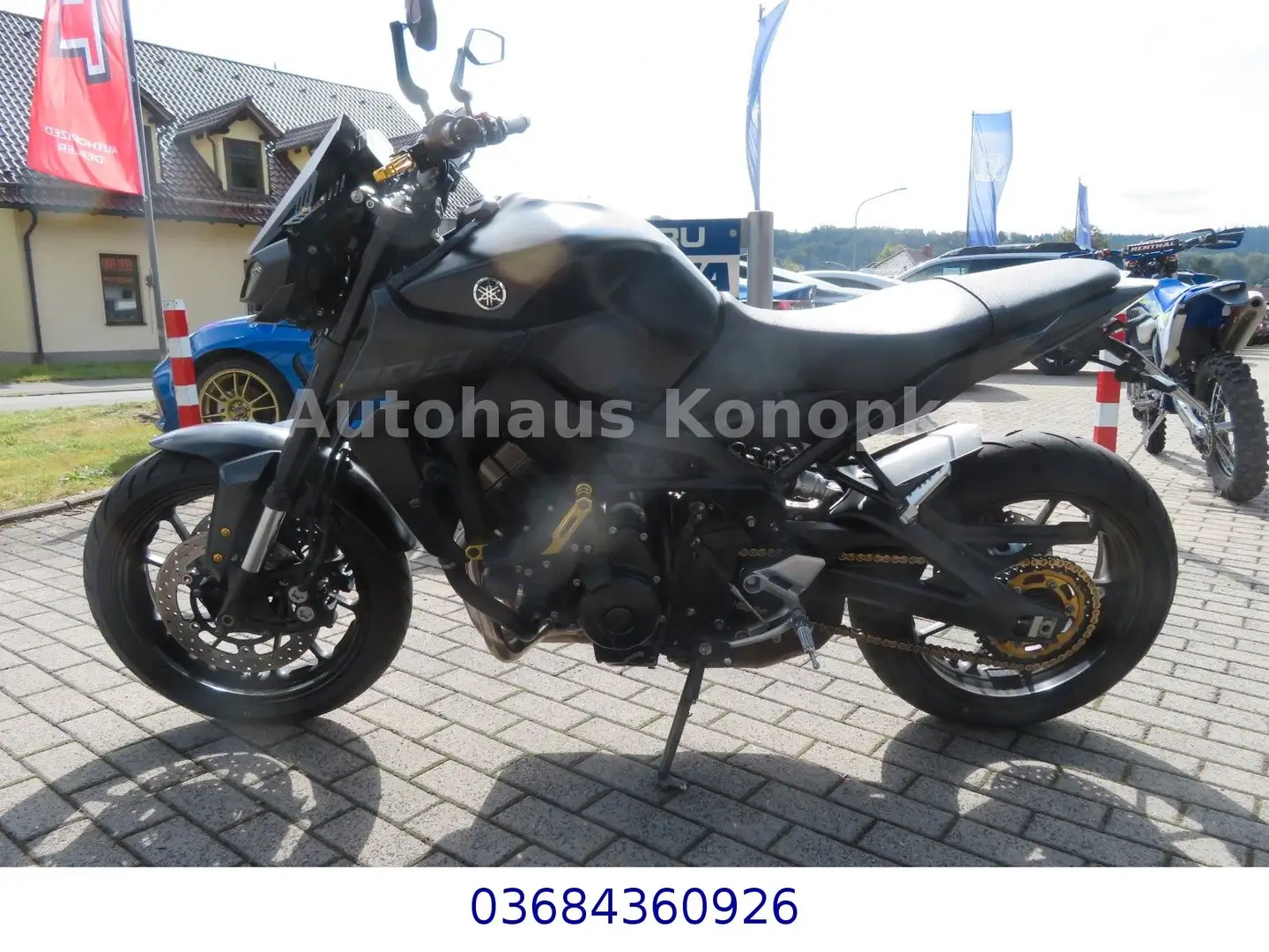 Yamaha MT-09 ABS Quickshifter Inspektion neu Černá - 2