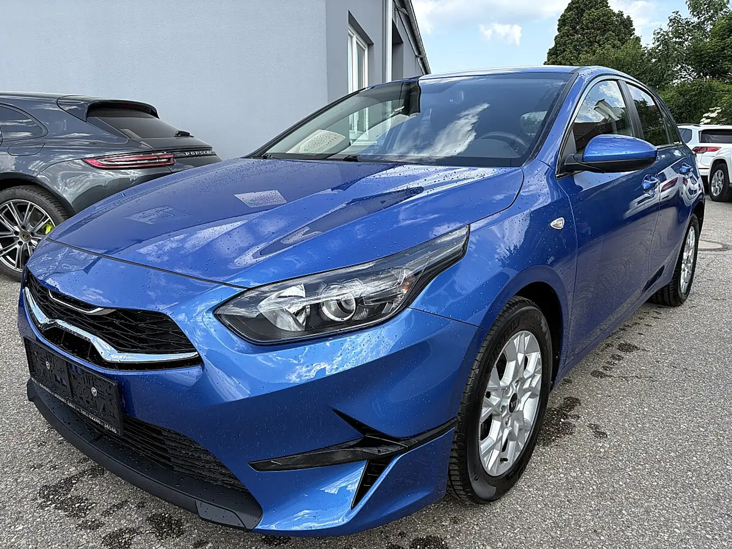 Kia Ceed / cee'd ceed 1,0 TGDI ISG Silber Blau - 1
