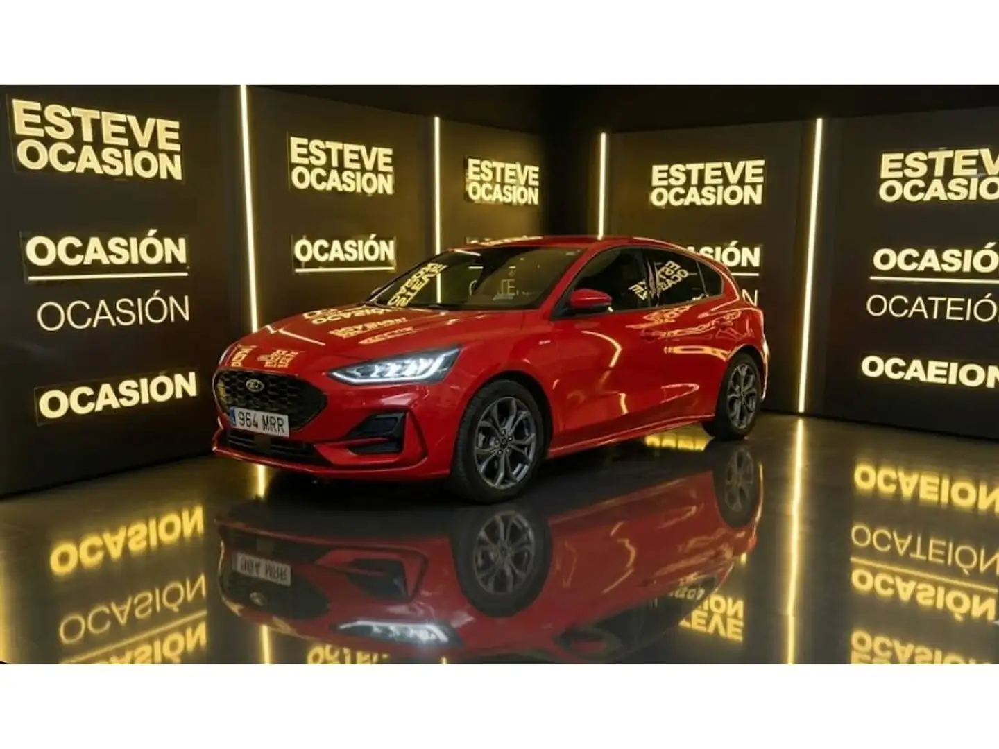 Ford Focus 1.0 Ecoboost MHEV Active X 155 Aut. Rojo - 1