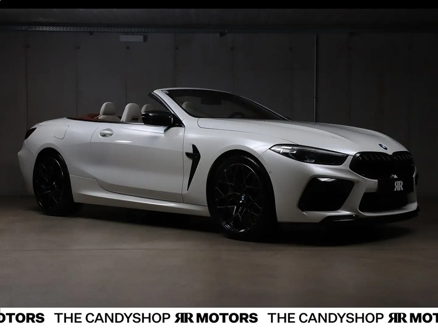 BMW 8 M Competition Cabrio *Voll*Sonderfarbe* Bianco - 1
