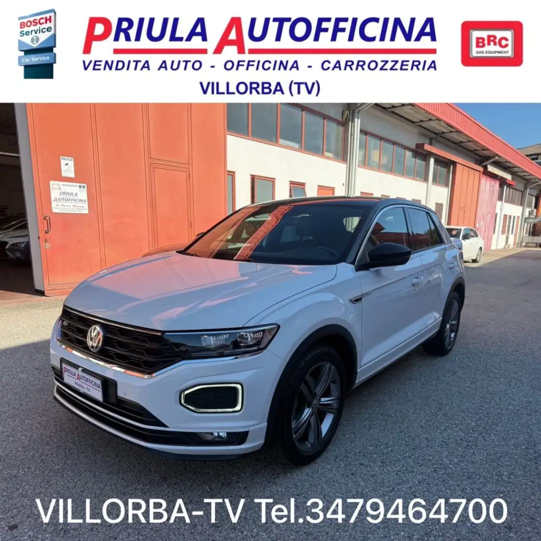 Volkswagen T-Roc 1.6 TDI SCR SPORT R-LINE Bianco - 1