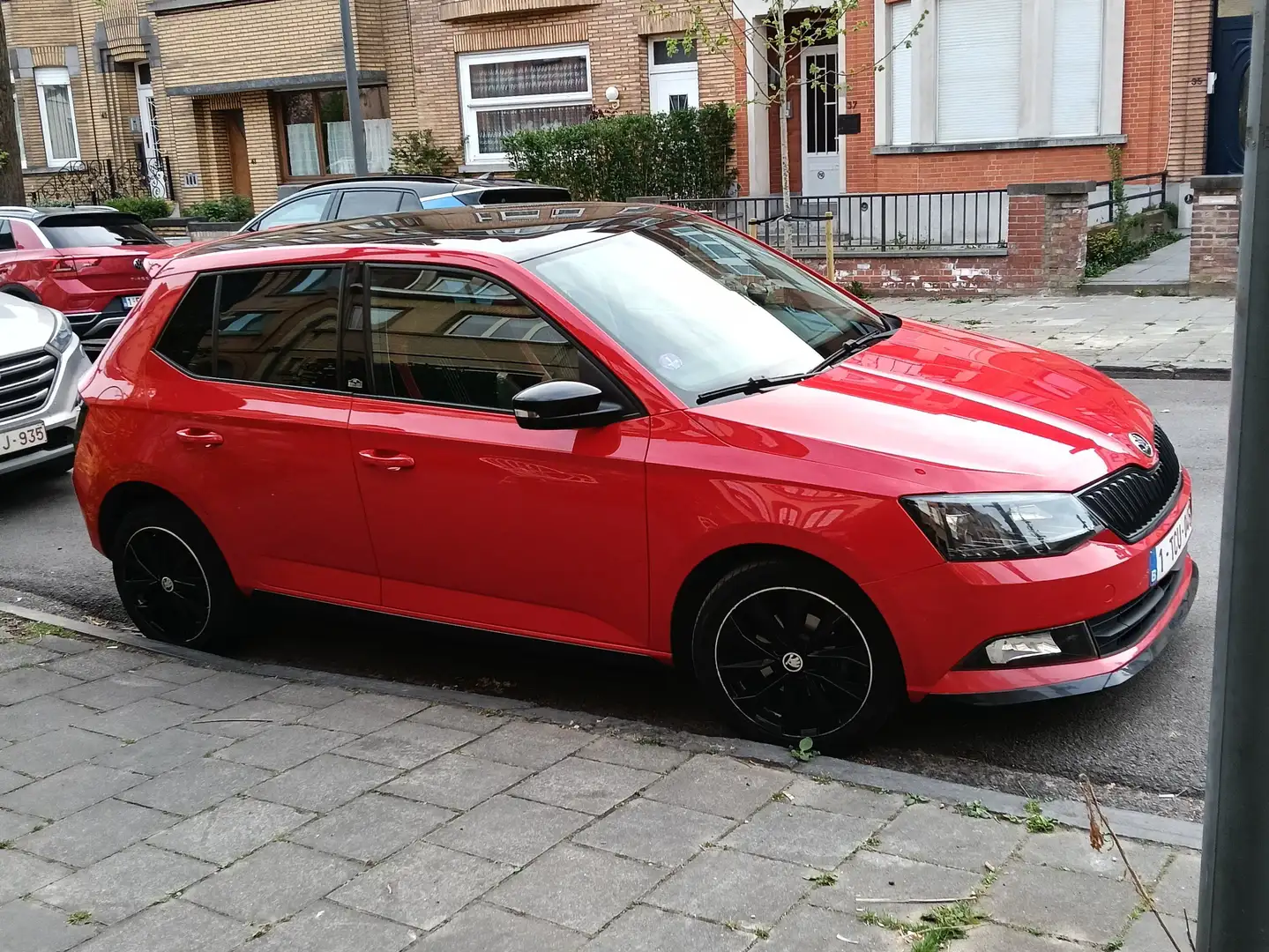 Skoda Fabia Fabia 1.2i Monte Carlo Rood - 1