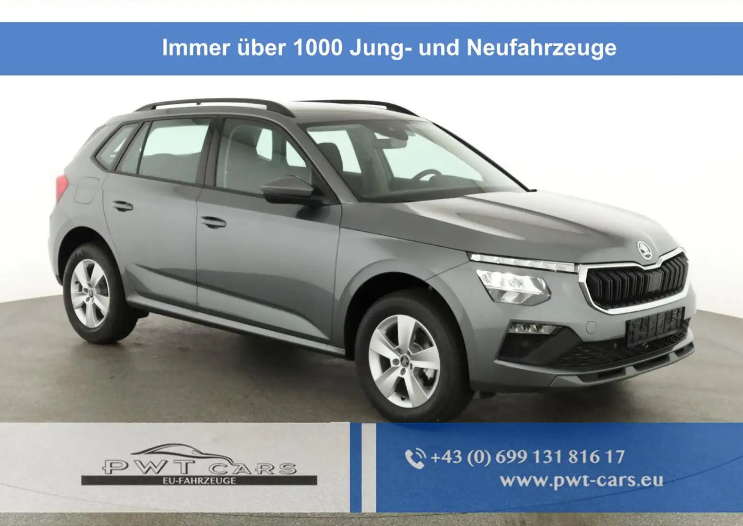 Skoda Kamiq Selection 1.5 TSI DSG Selection, AHK, LED, Kame... Grau - 1
