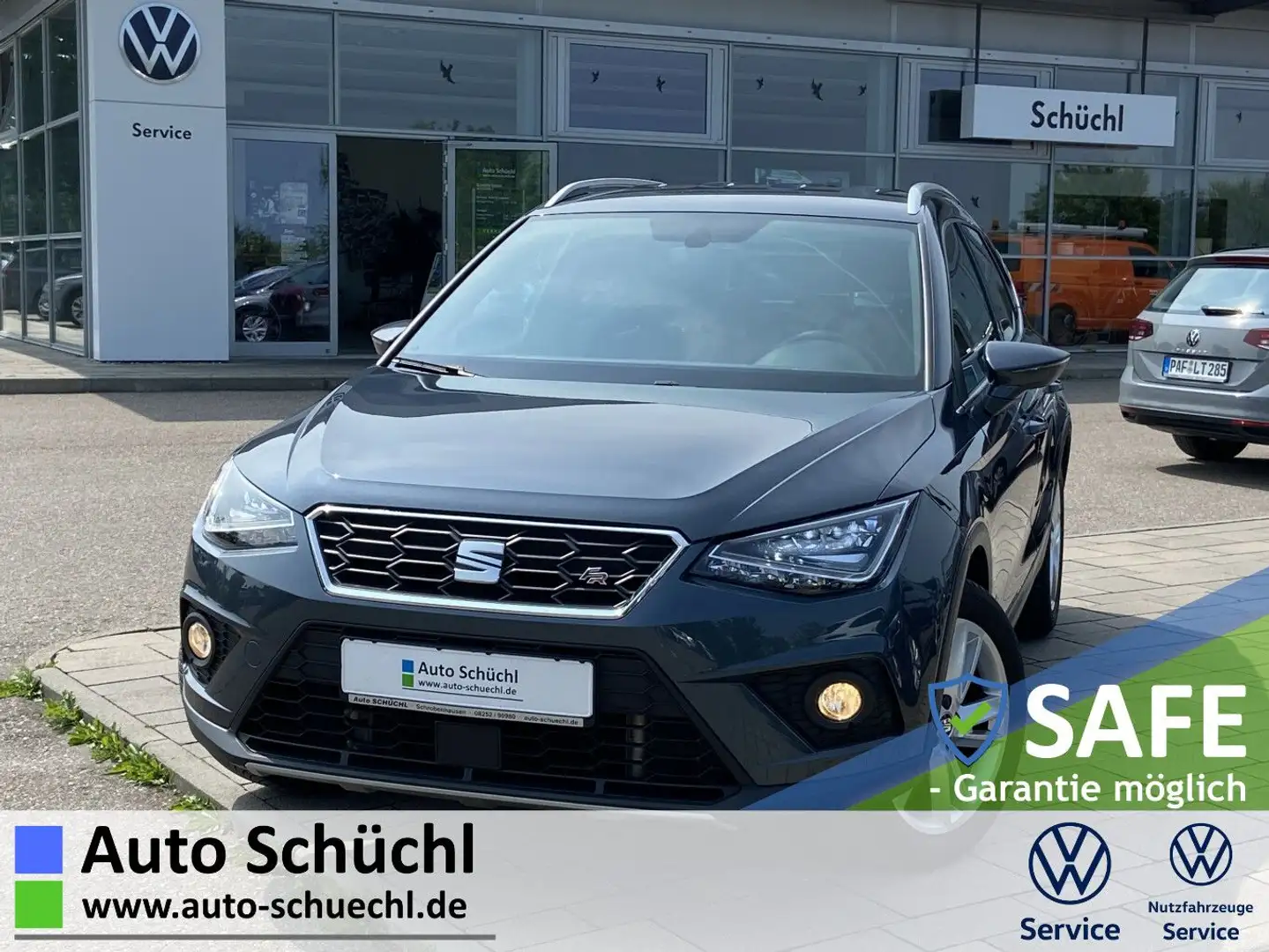 SEAT Arona 1.5 TSI DSG FR-Line 17"+NAVI+LED+FULL-LINK Grau - 1
