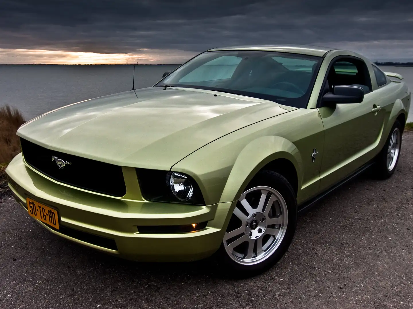 Ford Mustang Mustang 4.0 V6 Groen - 1