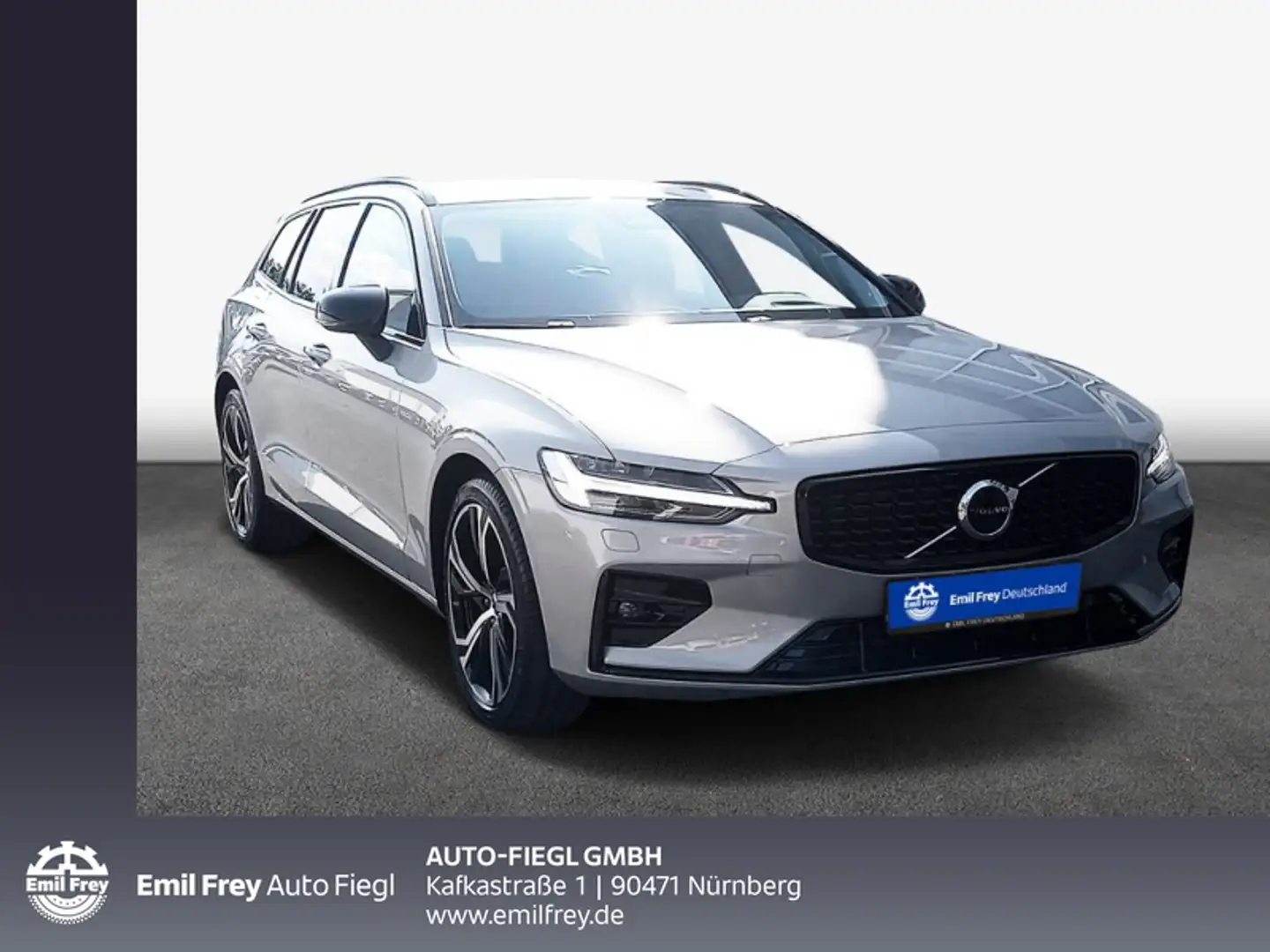 Volvo V60 B4 B DKG Plus Dark Zilver - 1