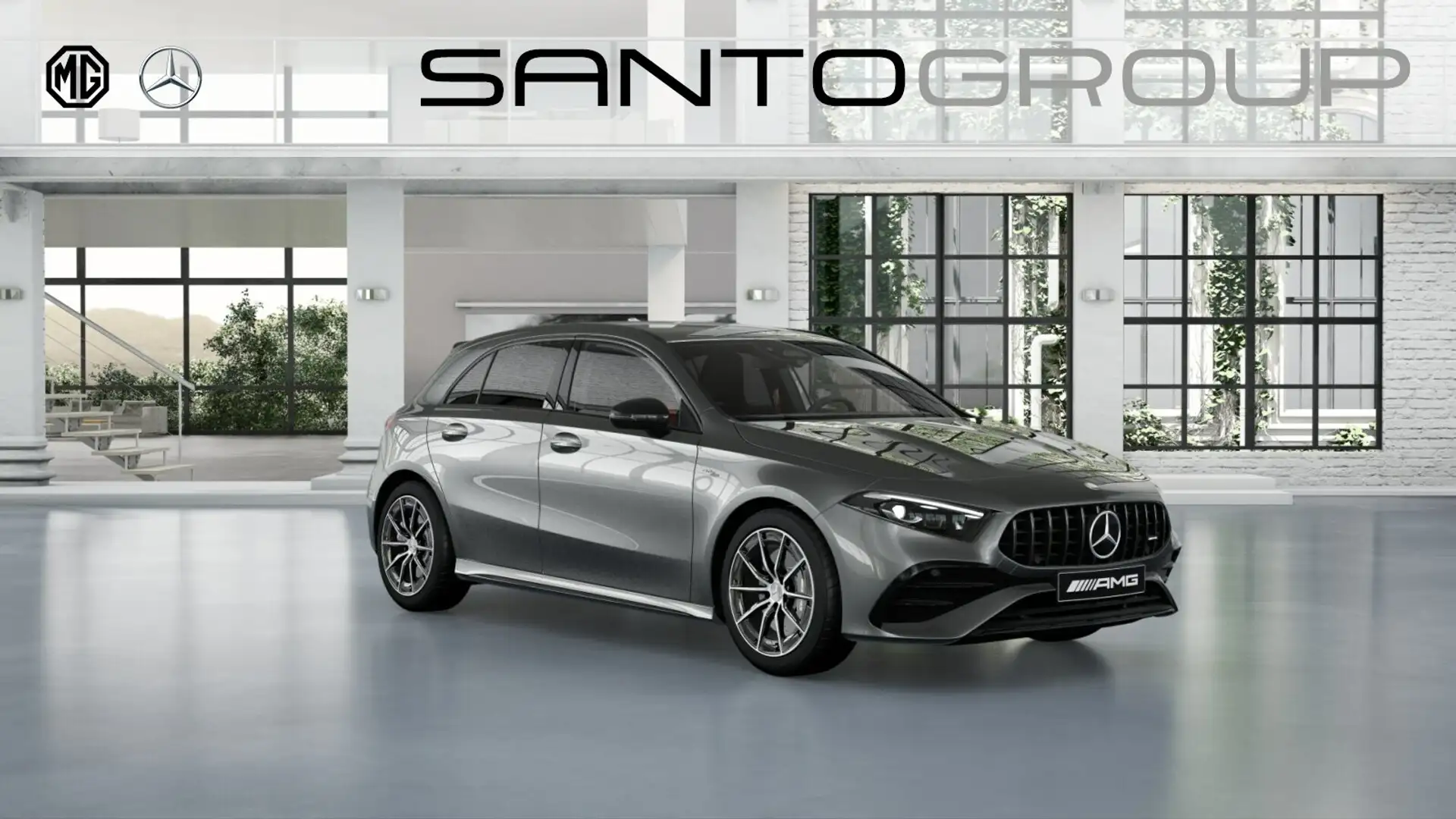 Mercedes-Benz A 35 AMG Mercedes-AMG A 35 4MATIC Kompaktlimousine AMG Line Grau - 1