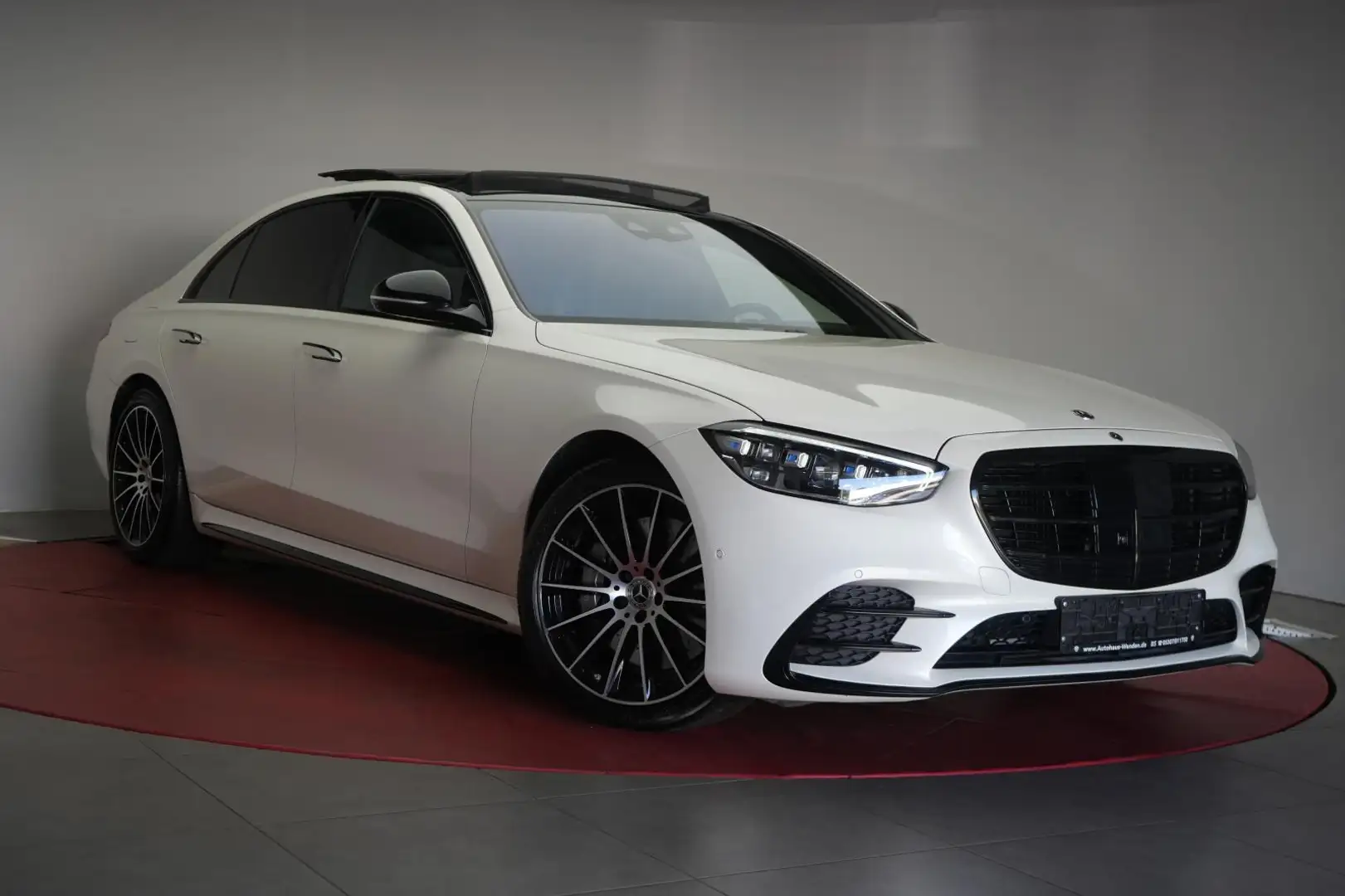 Mercedes-Benz S 450 4Matic L AMG Leder/Distronic/Kamera/HUD/Pa Weiß - 1