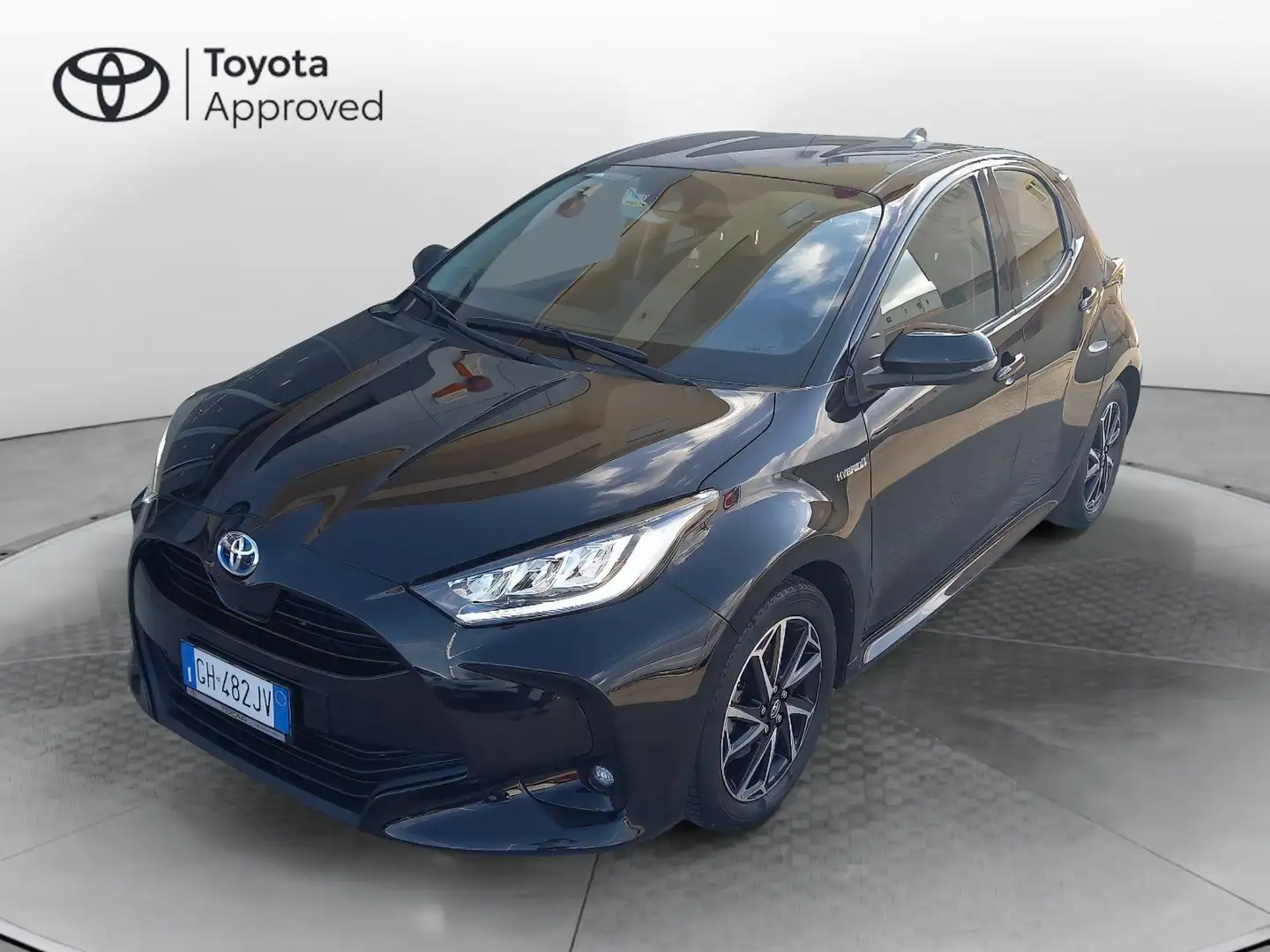 Toyota Yaris Yaris 1.5 Hybrid 5 porte Trend Noir - 1