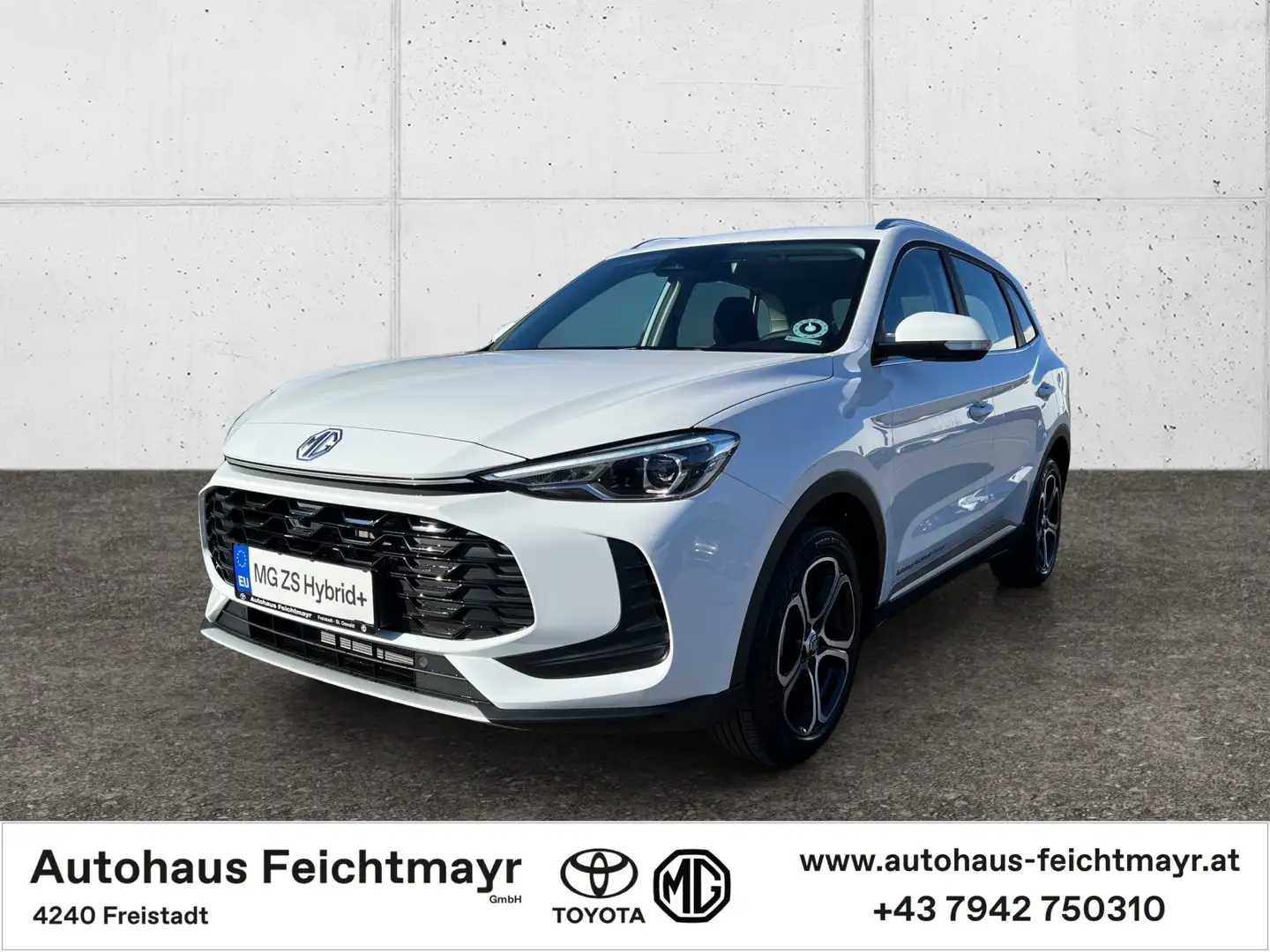 MG ZS Hybrid+ Comfort FWD 5tg. Blanco - 1