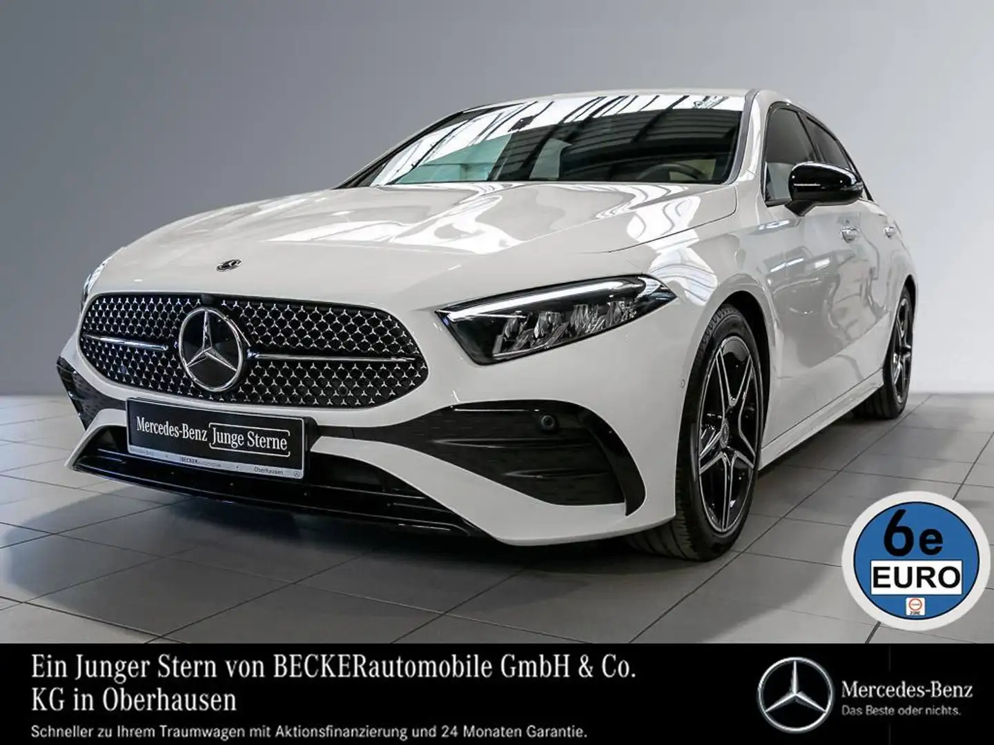 Mercedes-Benz A 220 d AMG LINE PREMIUM AHK NIGHT AMBIENTE Blanco - 1