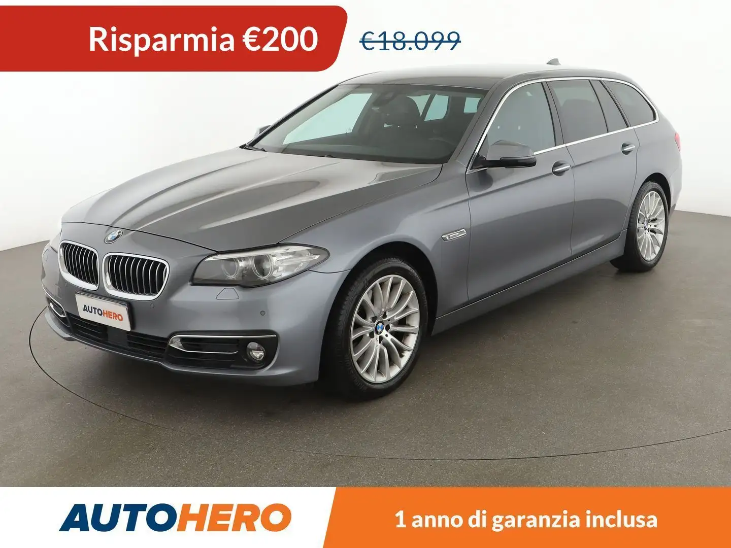 BMW 525 525d Luxury  Touring  xDrive Grigio - 1