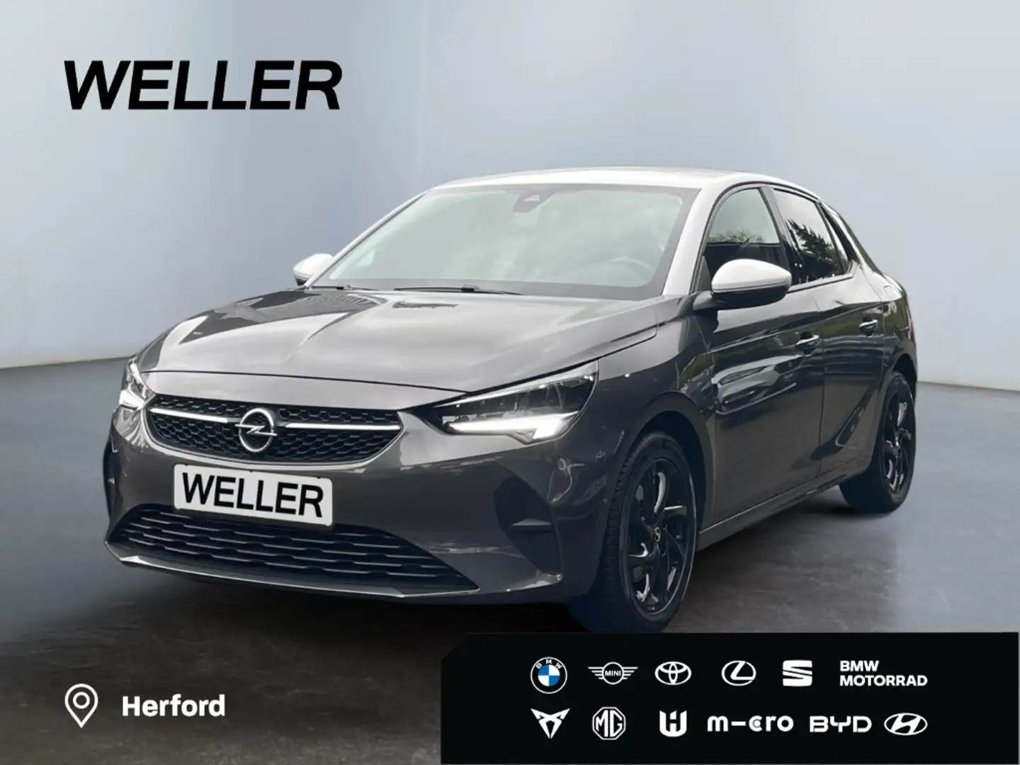 Opel Corsa 1.2 DI Turbo Edition *LED*CarPlay*SHZ*PDC* Grijs - 1