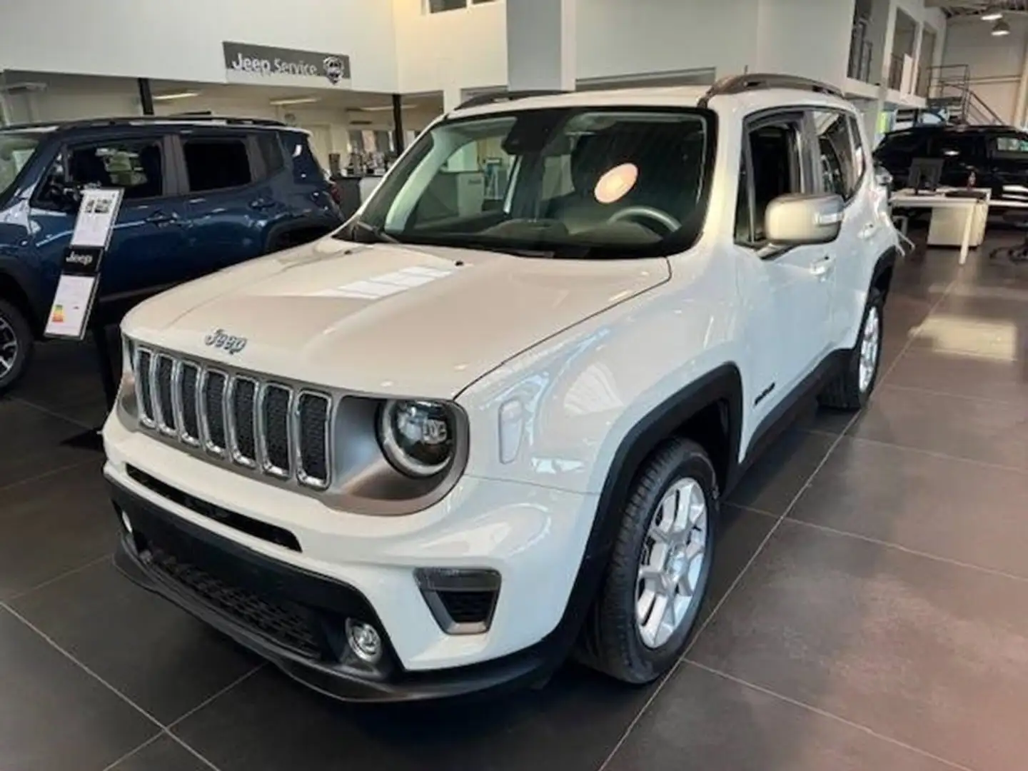 Jeep Renegade 1.3 Turbo T4 190 4xe ATX Limited Busines Limited Blanc - 1