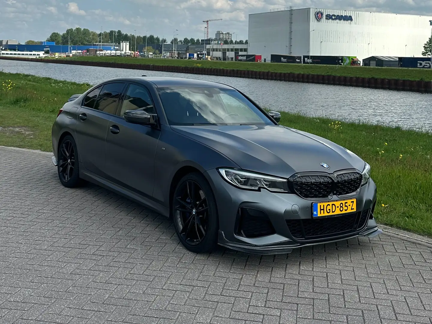 BMW 340 340 xD High Exec. Grijs - 2