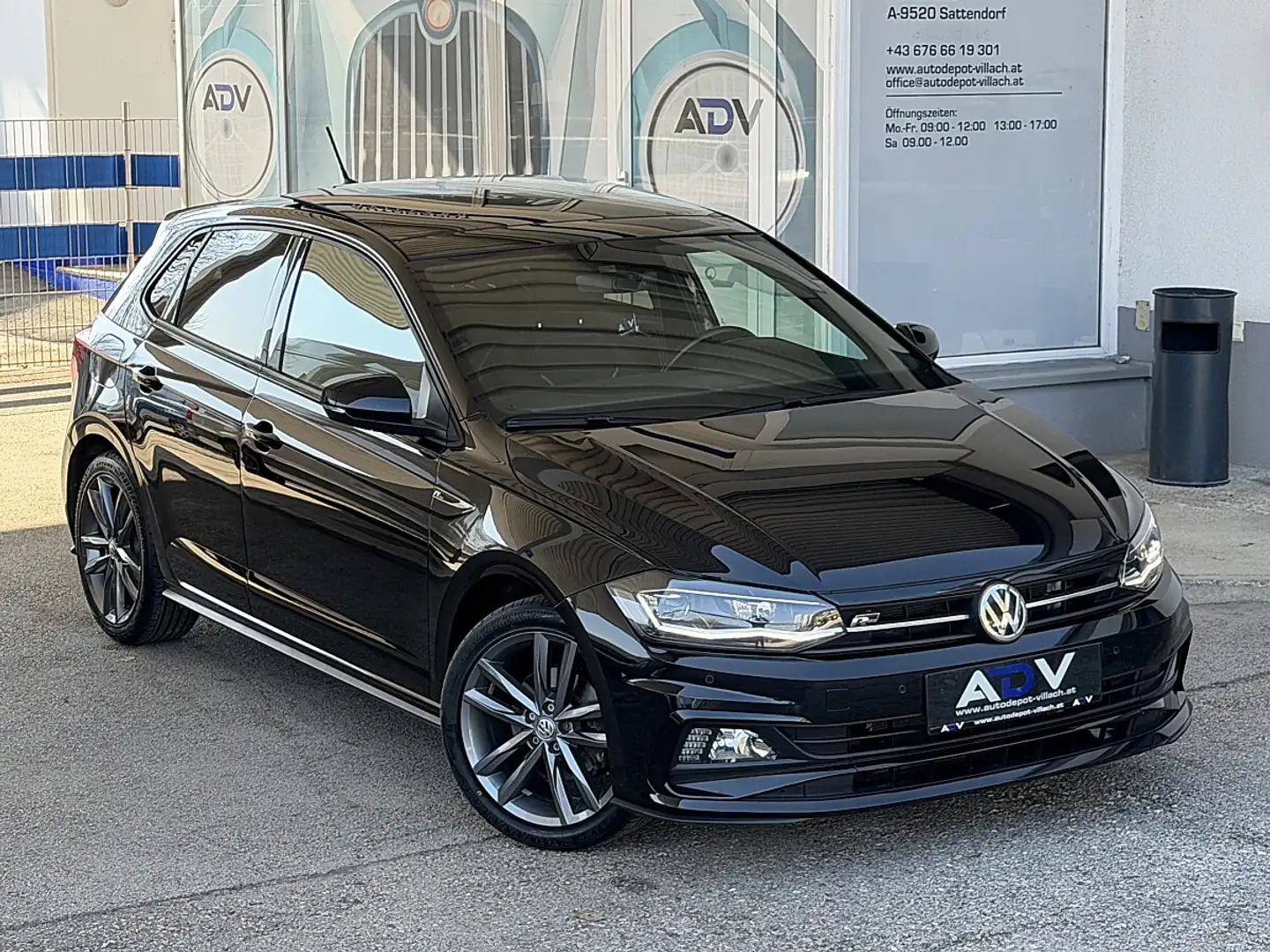 Volkswagen Polo R-Line 1,0 Highline TSI Schwarz - 1