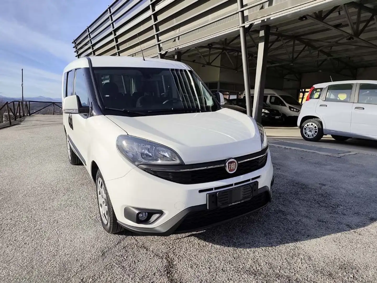 Fiat Doblo Doblo 1.6 mjt 16v Lounge  Navi, Cruise, Clima Auto Bianco - 2