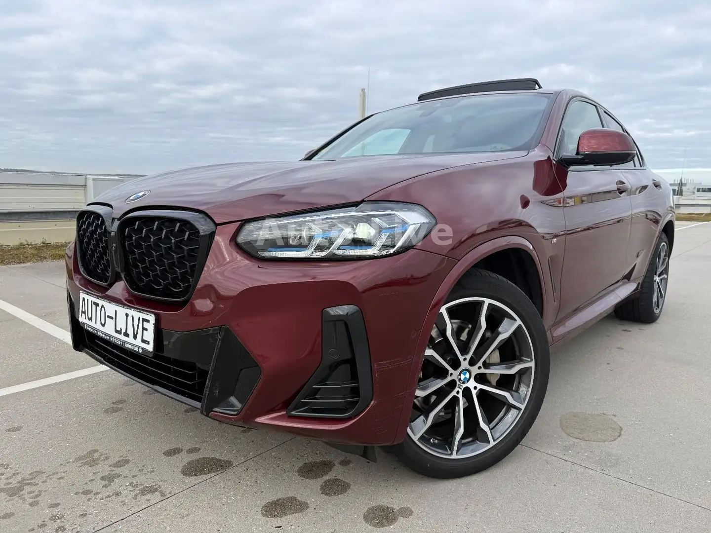 BMW X4 30d xDrive*M PAKET*SAG*VIRT*PAN*LASER*360*VOL Rouge - 1