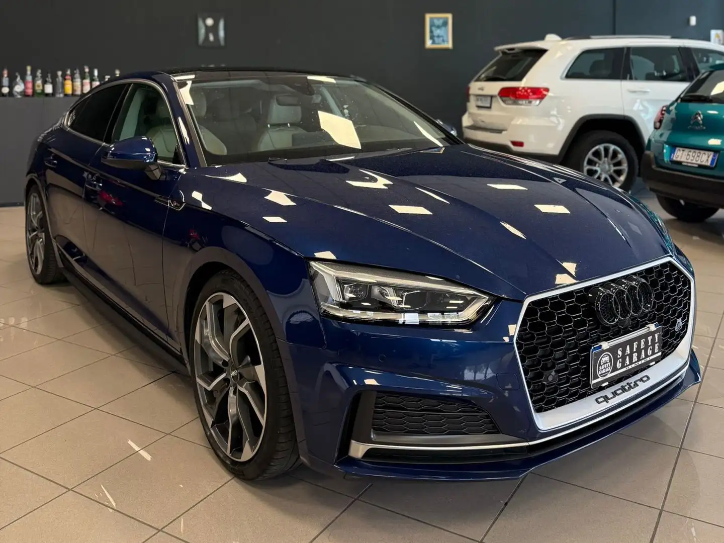 Audi A5 A5 Sportback 45 2.0 tfsi quattro 252cv s-tronic Bleu - 1