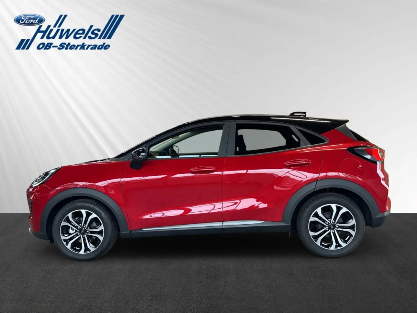 Ford Puma Titanium 1.0 EcoBoost MHEV +AHK+M&S+ACC+TWA+LED+ Rouge - 2