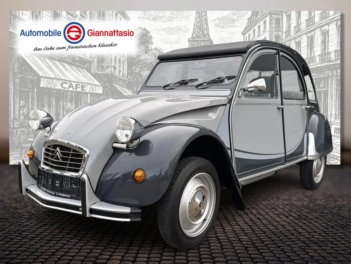 Citroen 2CV 2cv Charlston 1.Hand+original Grau - 2