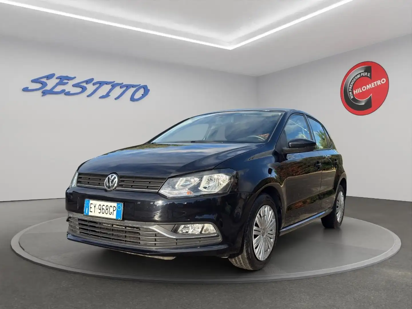 Volkswagen Polo 5p 1.4 tdi bm Comfortline 90cv Noir - 1