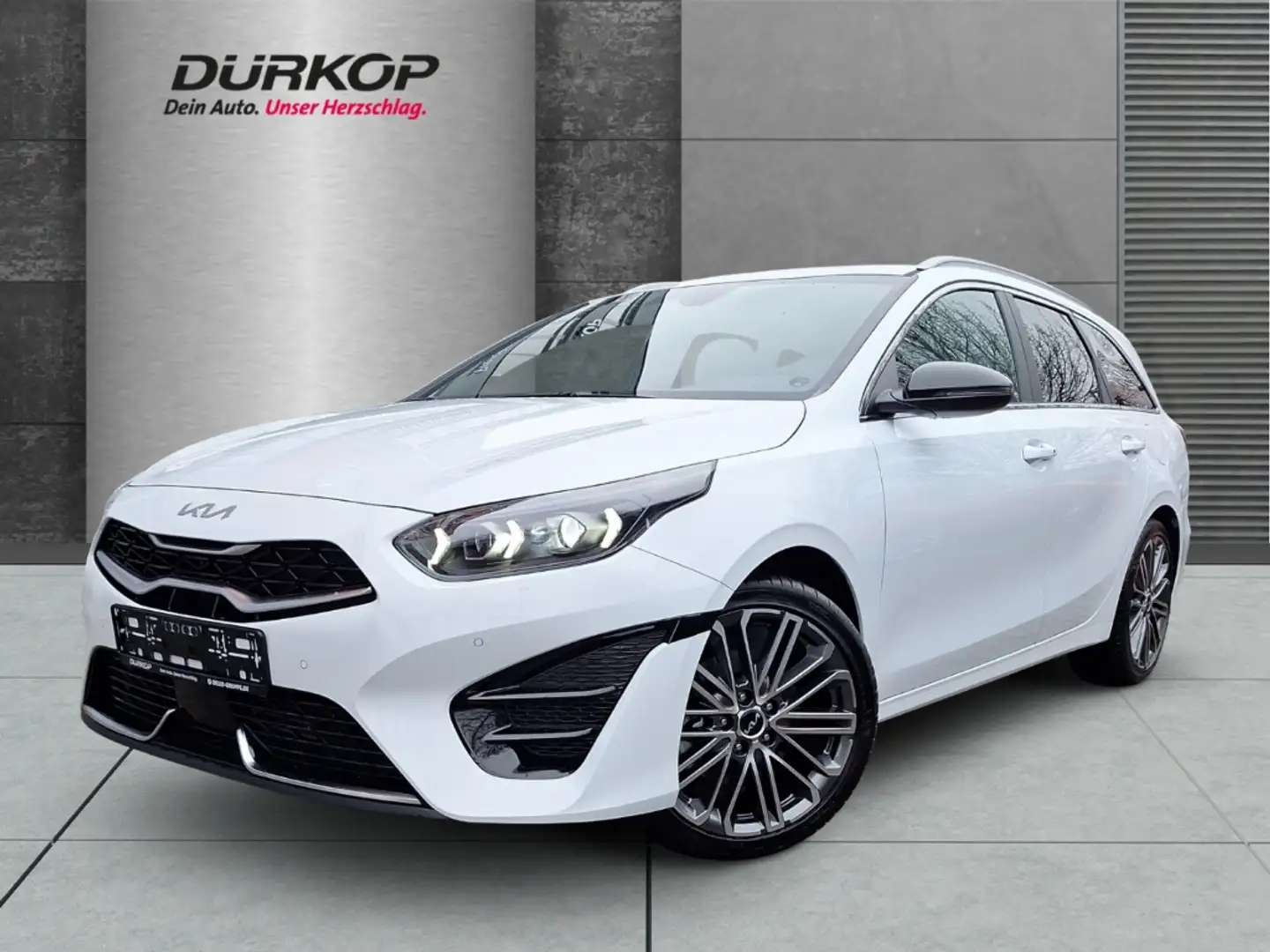 Kia Ceed SW / cee'd SW GT Line Performance Technologie-Paket Navi Leder d Weiß - 1