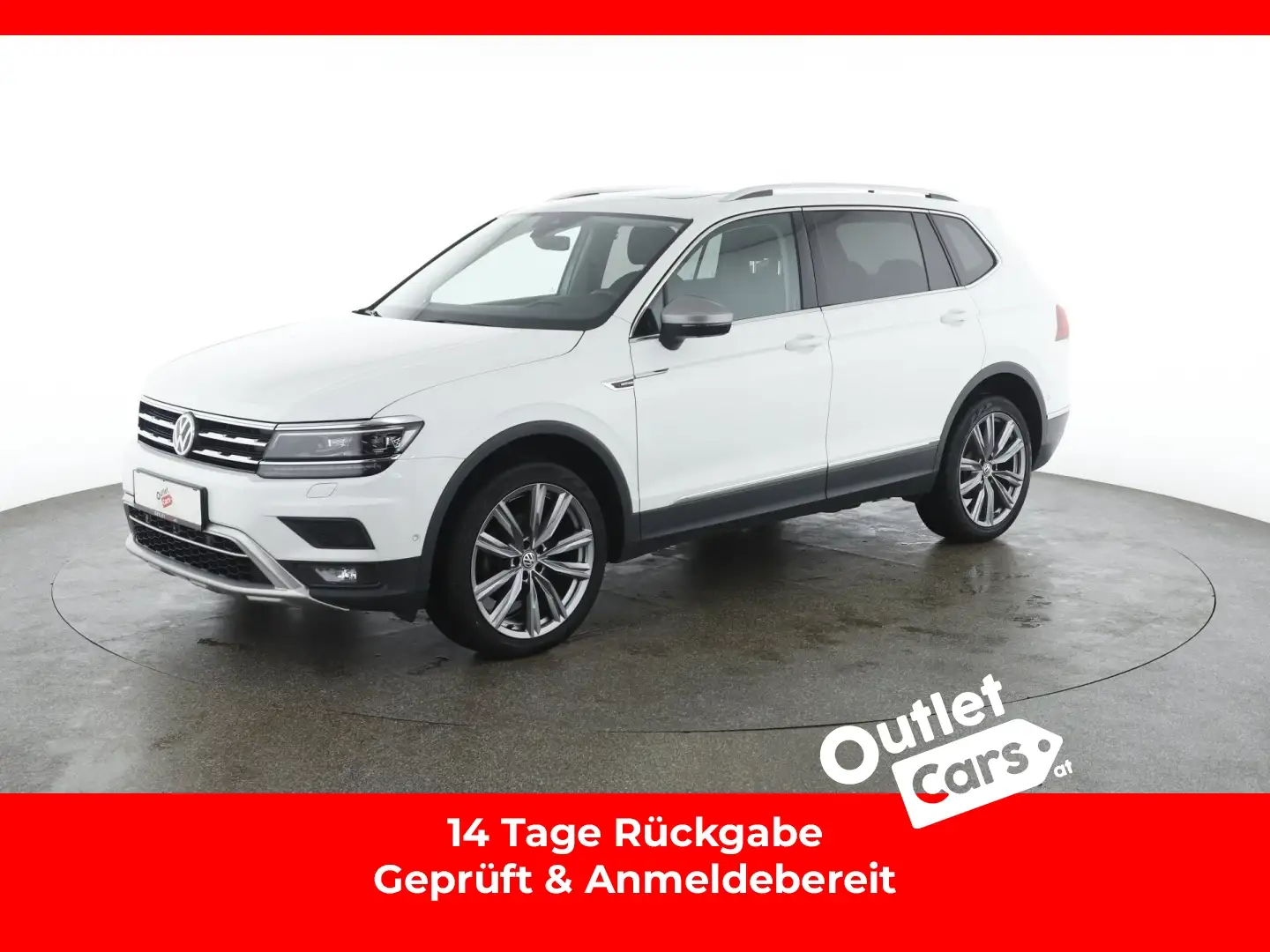 Volkswagen Tiguan Allspace 2.0 TDI 4Motion Highline ASSIST Weiß - 1