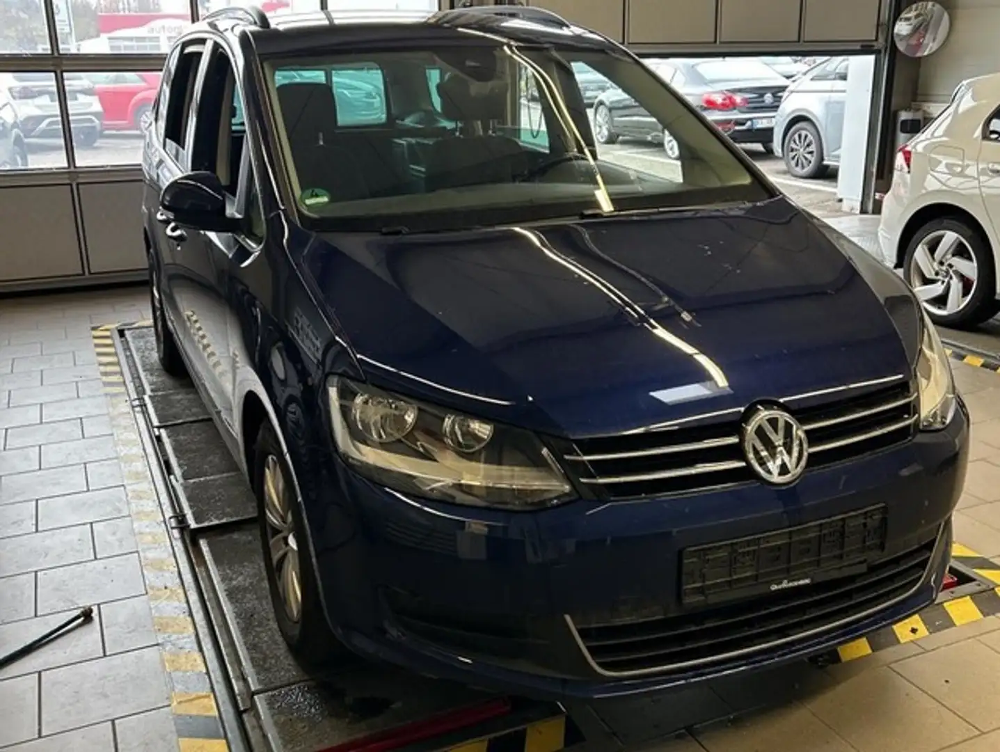 Volkswagen Sharan 2.0 TDI Comfortline DSG 7-Sitzer/Kamera/ Comfortli Bleu - 1