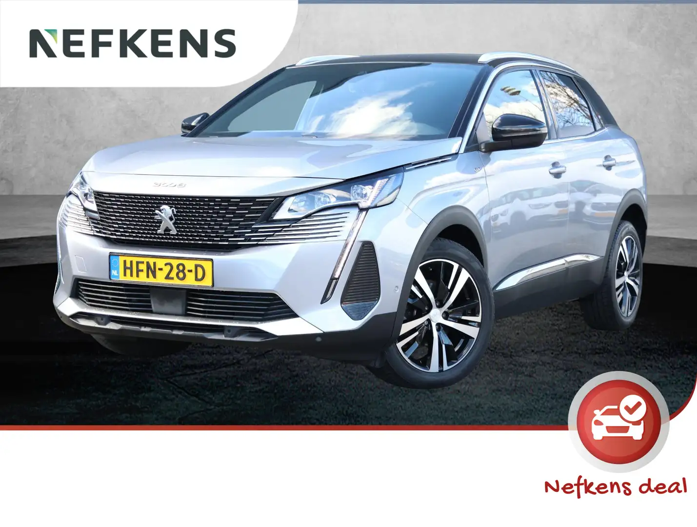 Peugeot 3008 SUV 1.6 180 pk GT | Full LED | Sfeerverlichting | Grijs - 1