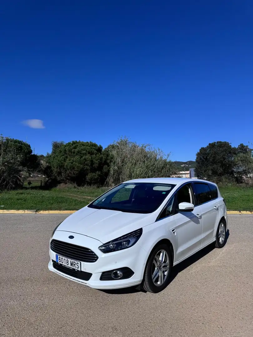 Ford S-Max TITANIUM 2.0TDCi 180 Blanco - 1