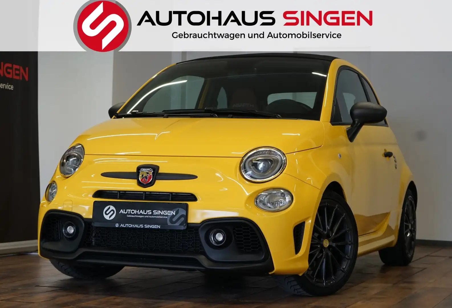 Abarth 595C 1.4 T-Jet 16V Competizione|AUTOMATIK|LEDER Gelb - 1