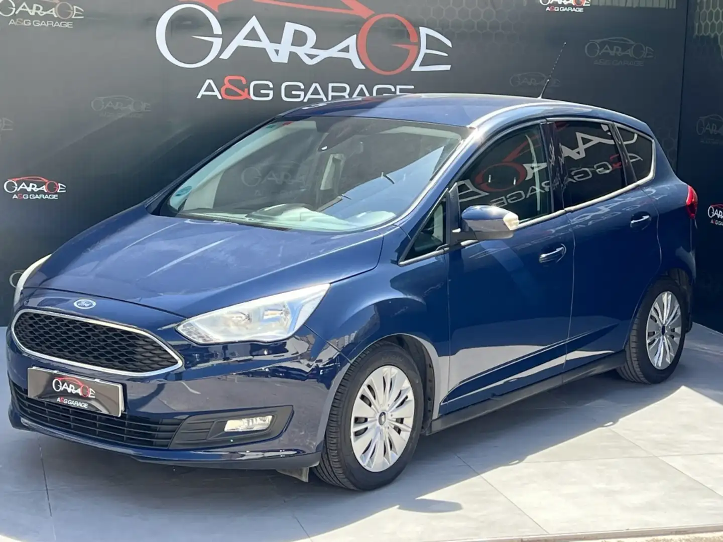 Ford Grand C-Max 1.5TDCi Trend+ 95 Bleu - 2