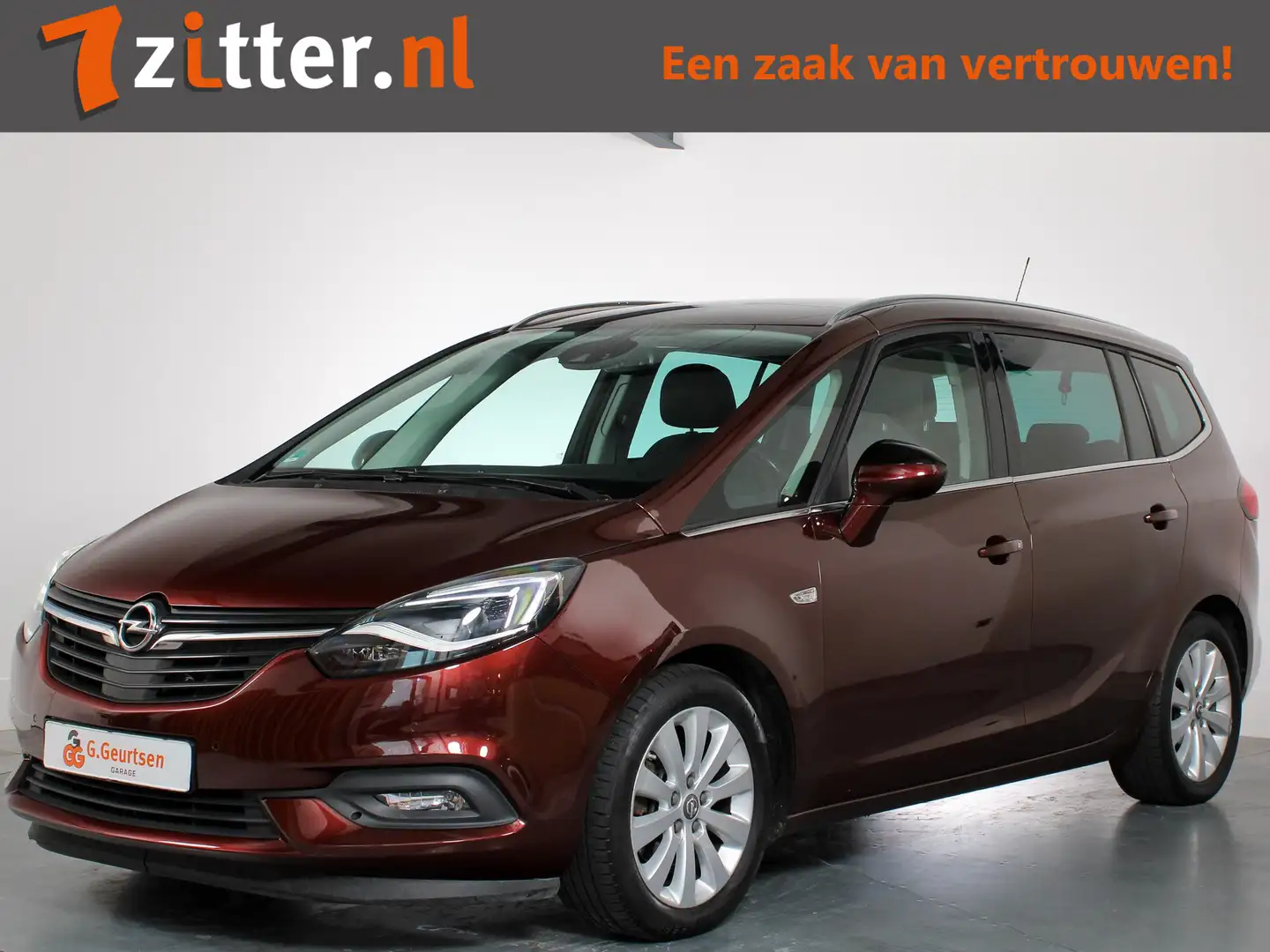 Opel Zafira 1.4 Turbo Innovation, 7-Persoons, ACC, Trekhaak, L Rosso - 1
