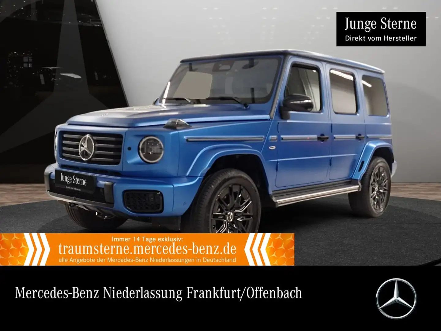 Mercedes-Benz G 580 AMG Burmester 3D Fondent 360° Multibeam SHD Blau - 1