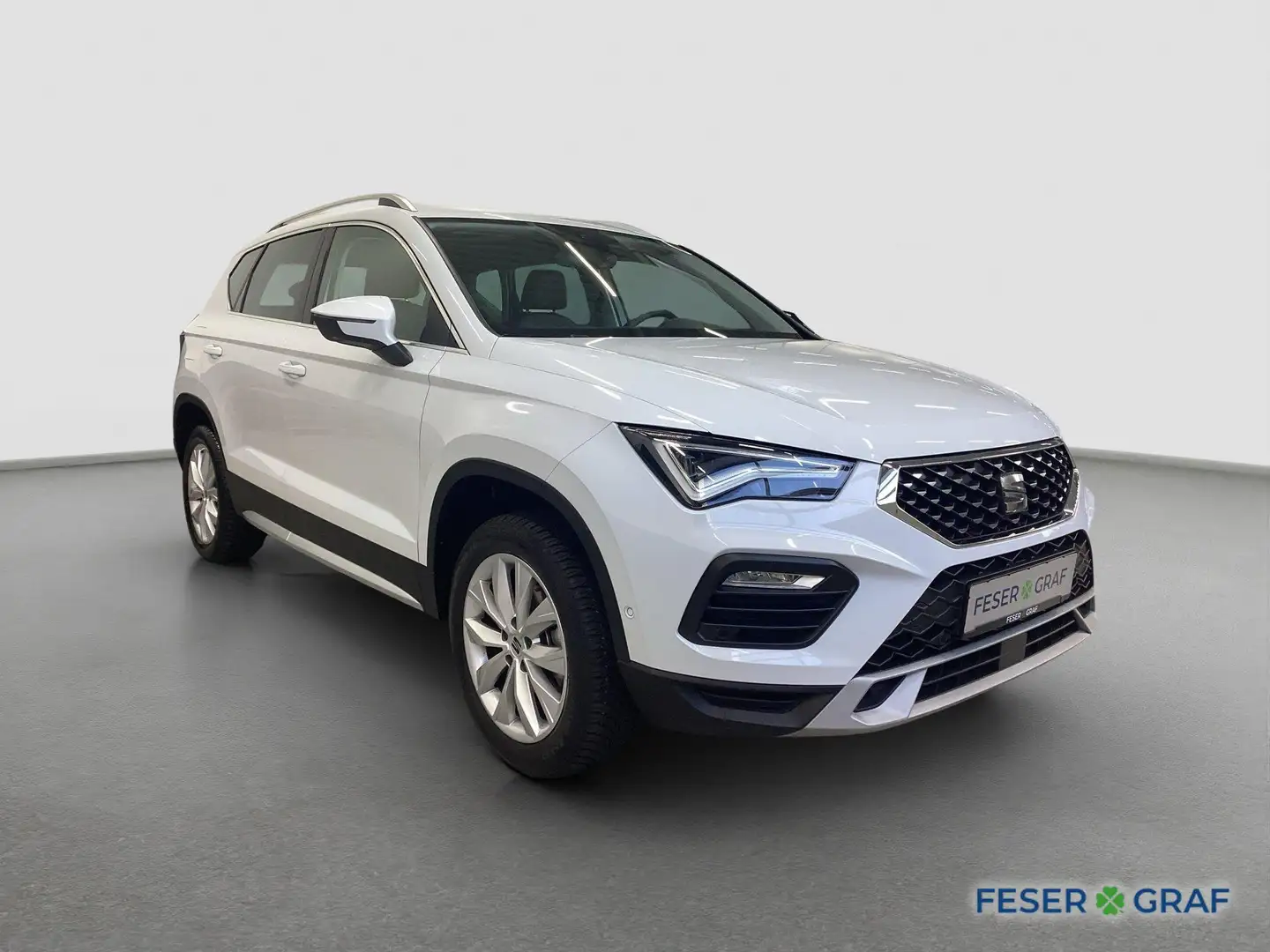 SEAT Ateca Xperience 1.5 TSI DSG AHK LED Navi RFK ACC Blanc - 2