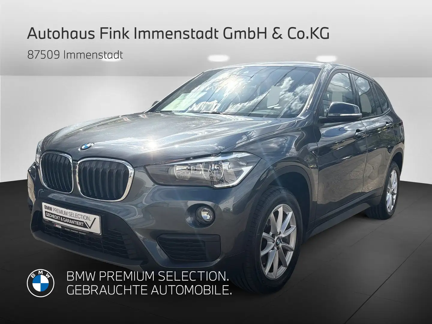 BMW X1 xDrive18d Klima PDC Gris - 1