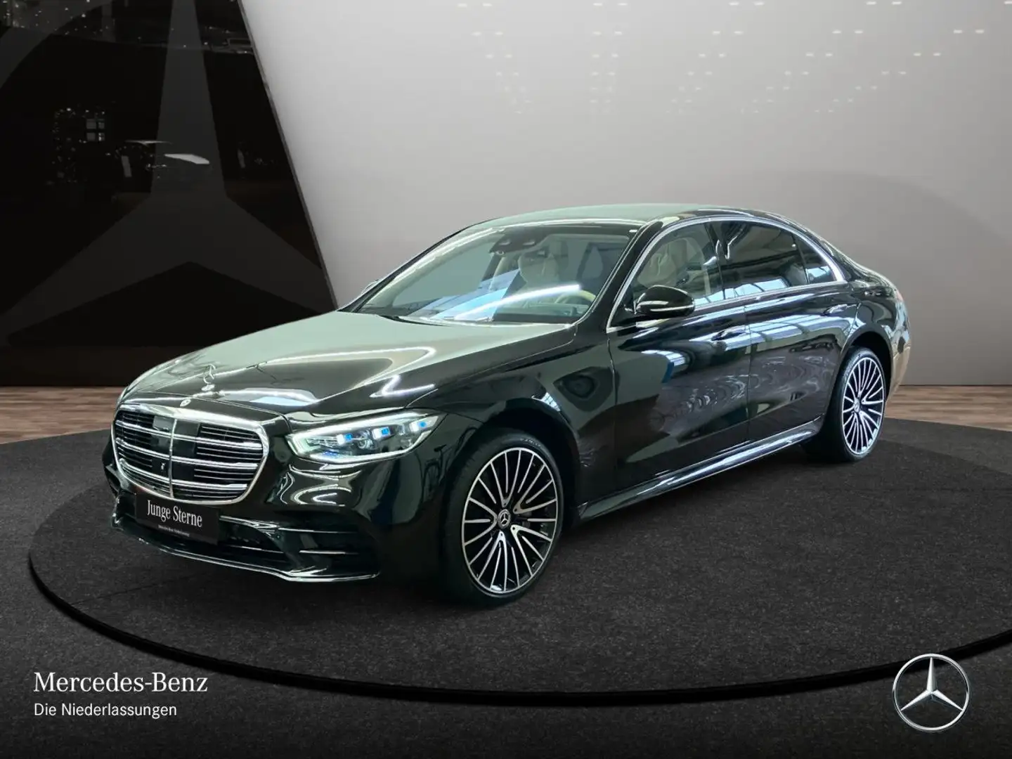 Mercedes-Benz S 500 L 4M AMG+NIGHT+PANO+DIGITAL-L+BURMESTER3D Nero - 2