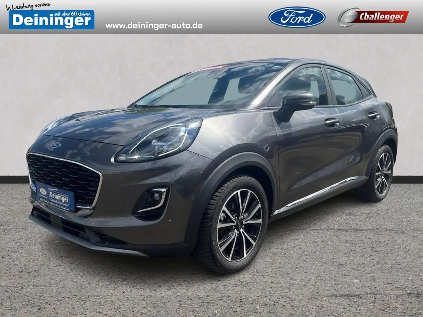 Ford Puma 1.0 l EcoBoost Titanium Autom. NAVI&DAB AHK FAHRAS Grau - 1